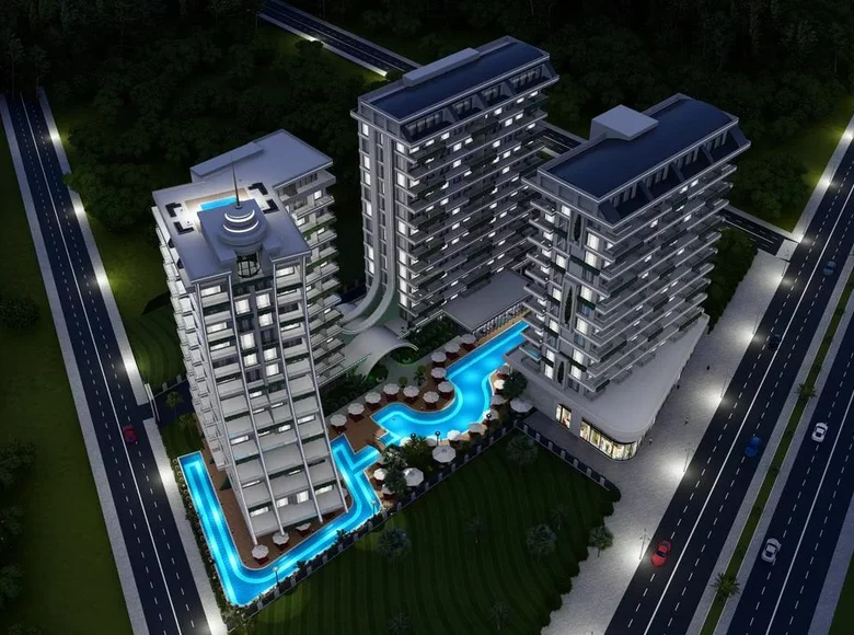 Apartment 55 m² Mahmutlar, Turkey