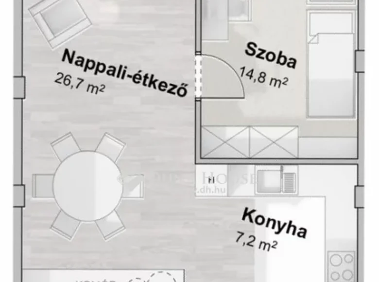 Wohnung 76 m² Kreis Szegedin, Ungarn