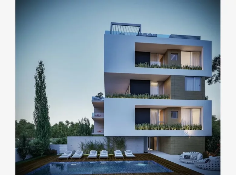 Mieszkanie 3 pokoi 127 m² Gmina Agios Athanasios, Cyprus