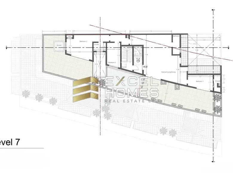 Ático 3 habitaciones  Mellieha, Malta