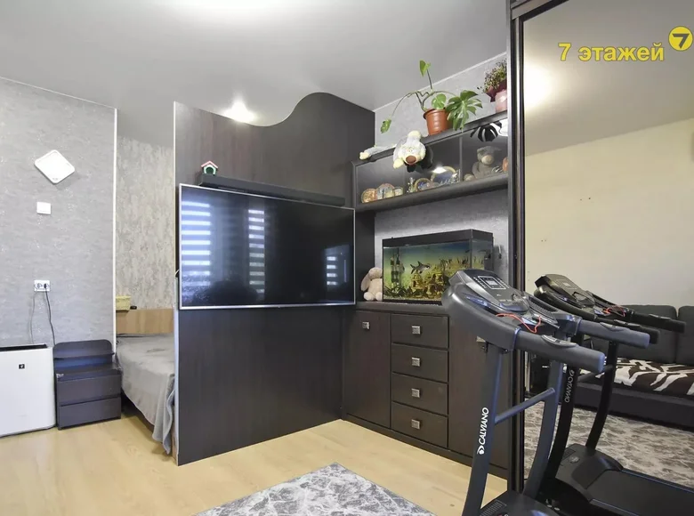 1 room apartment 38 m² Minsk, Belarus