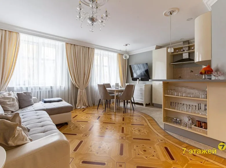 1 room apartment 70 m² Minsk, Belarus