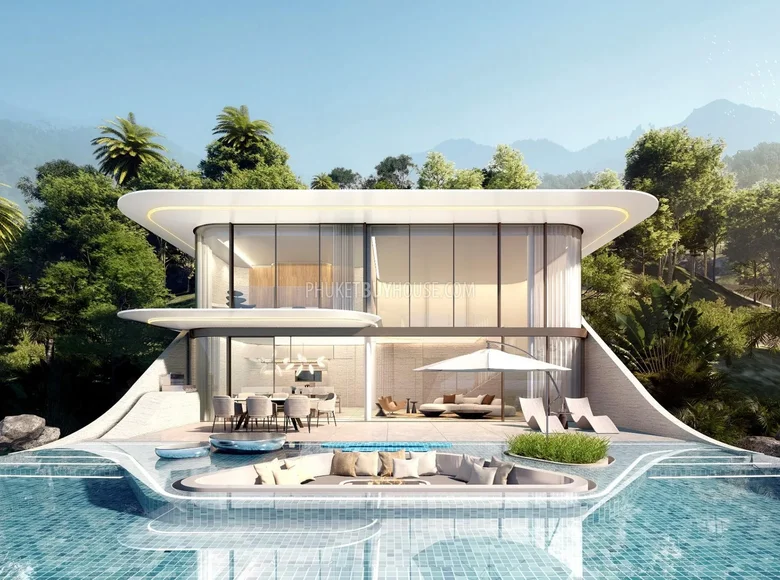 Villa de 4 dormitorios 513 m² Karon, Tailandia