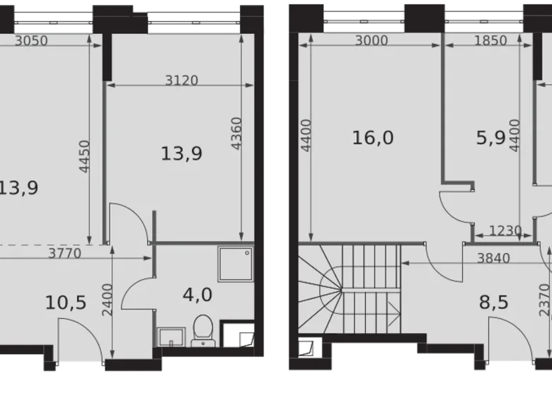 Apartamento 5 habitaciones 101 m² North-Western Administrative Okrug, Rusia