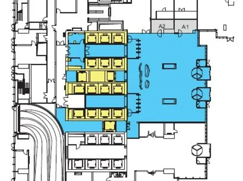 Oficina 636 m² en Moscú, Rusia