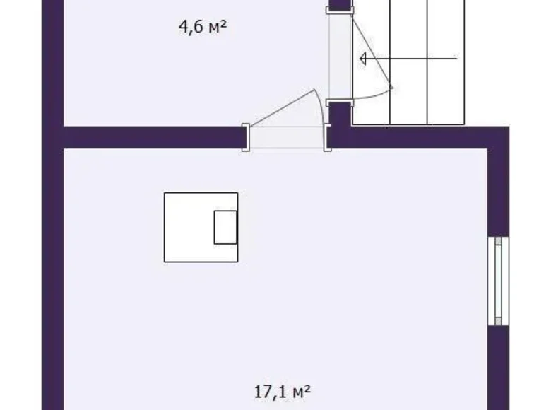 Haus 22 m² Piatryskauski siel ski Saviet, Weißrussland