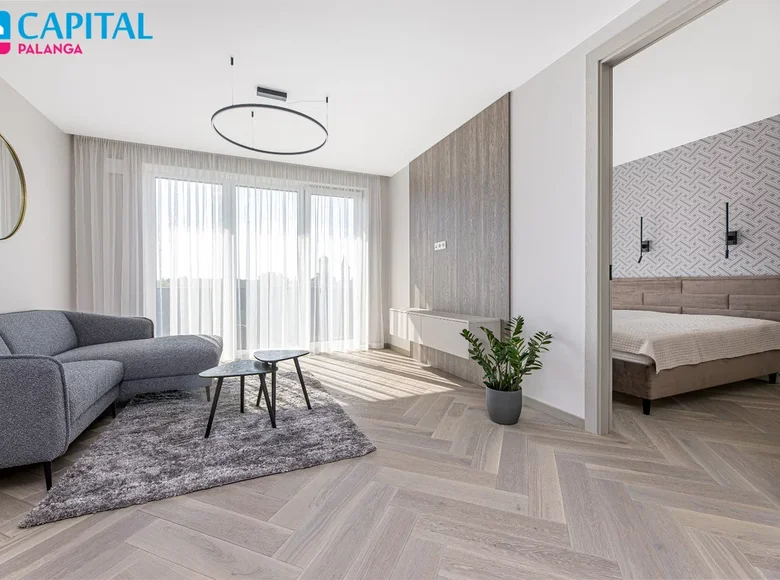 Квартира 2 комнаты 48 м² Паланга, Литва