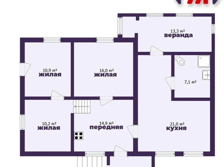 Dom 154 m² Soligorsk, Białoruś