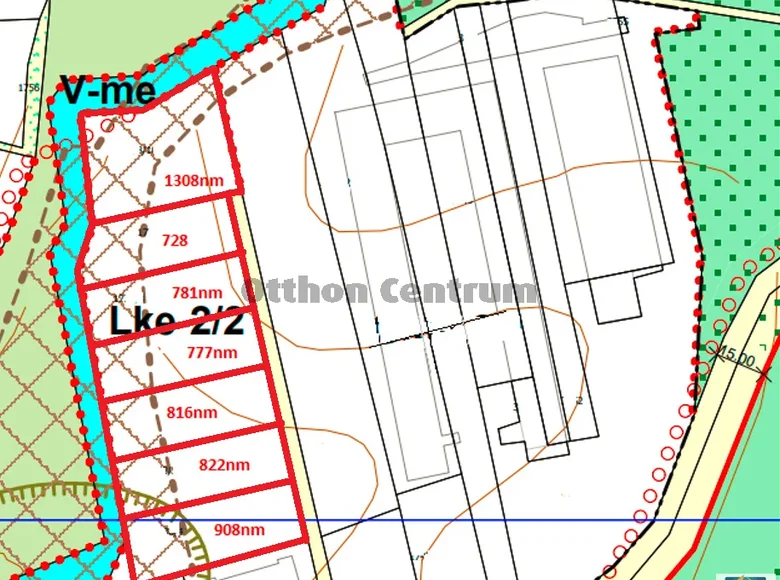 Land 6 140 m² Kistarcsa, Hungary