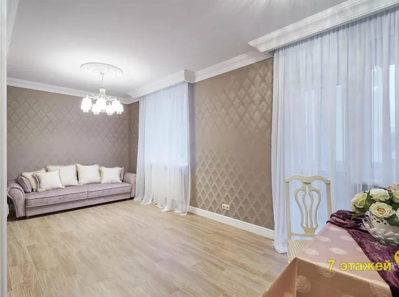 1 room apartment 45 m² Minsk, Belarus