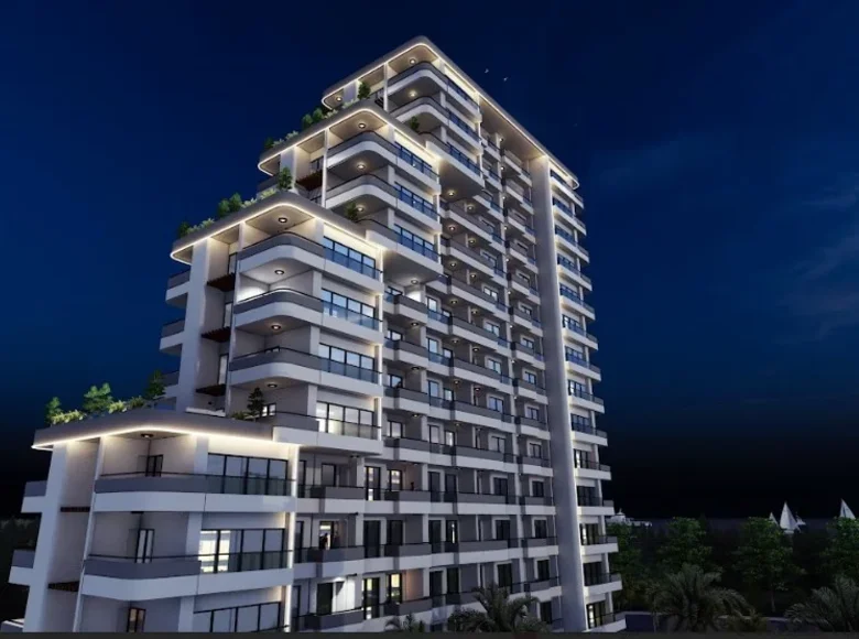 2 bedroom apartment 100 m² Mersin, Turkey