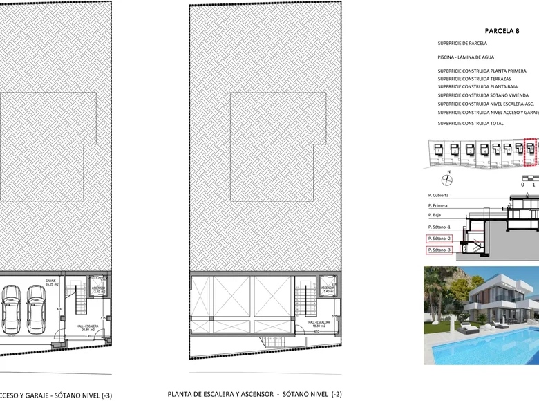 Villa de tres dormitorios 410 m² Benidorm, España