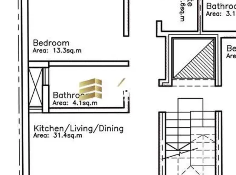 2 bedroom apartment  Tarxien, Malta