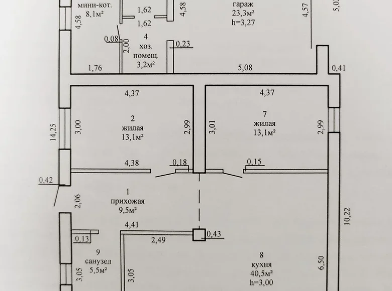 House 97 m² Homel, Belarus