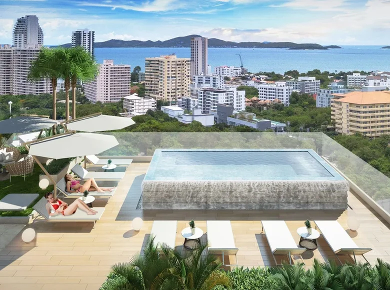 Studio apartment 28 m² Pattaya City, Thailand