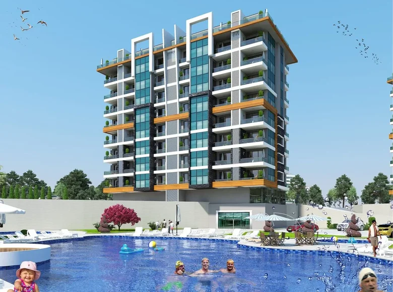 Mieszkanie 57 m² Alanya, Turcja