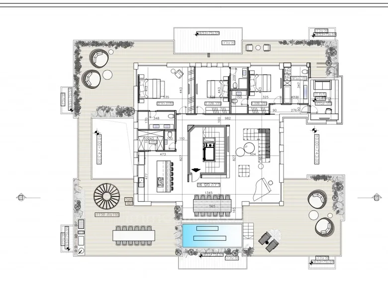 6 room apartment 210 m² Israel, Israel