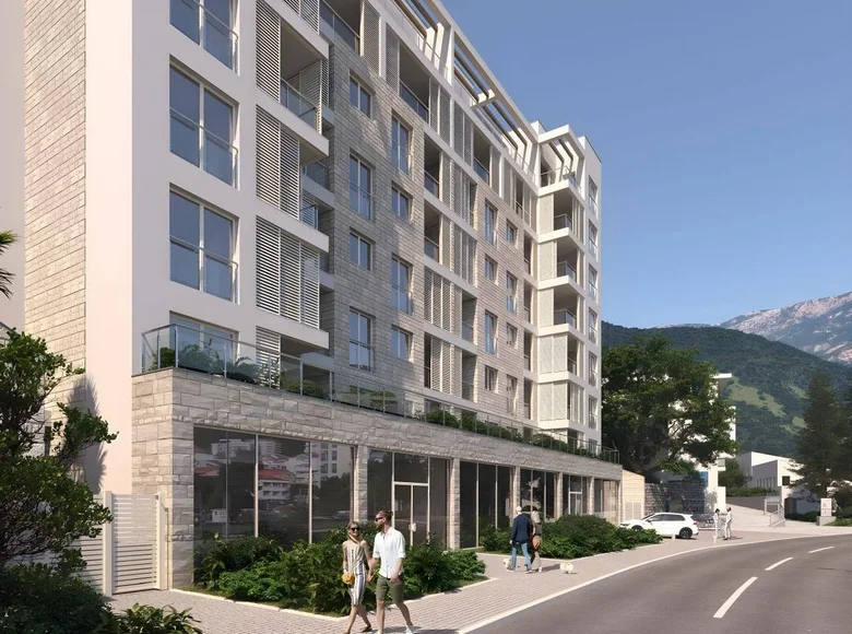 Mieszkanie 1 pokój 53 m² Becici, Czarnogóra