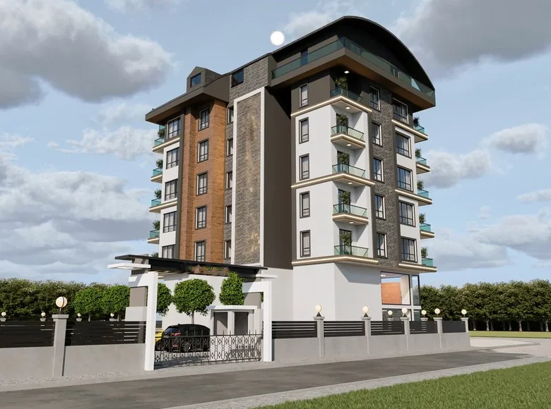 Квартира 2 комнаты 48 м² Demirtas, Турция