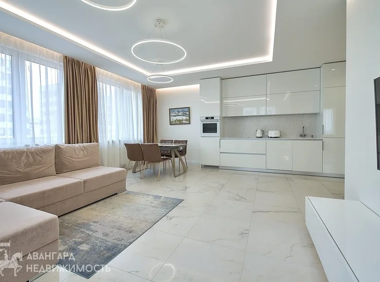 3 room apartment 92 m² Minsk, Belarus