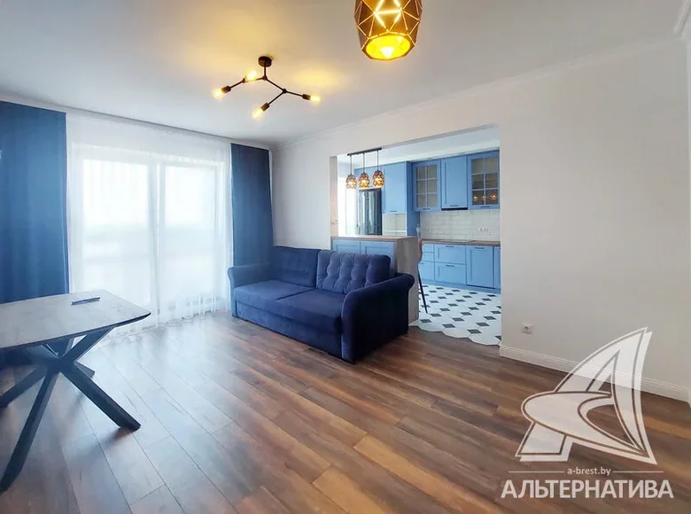 Квартира 2 комнаты 59 м² Брест, Беларусь