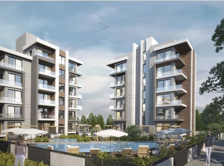 Wohnung 2 Schlafzimmer 55 m² Mittelmeerregion, Türkei