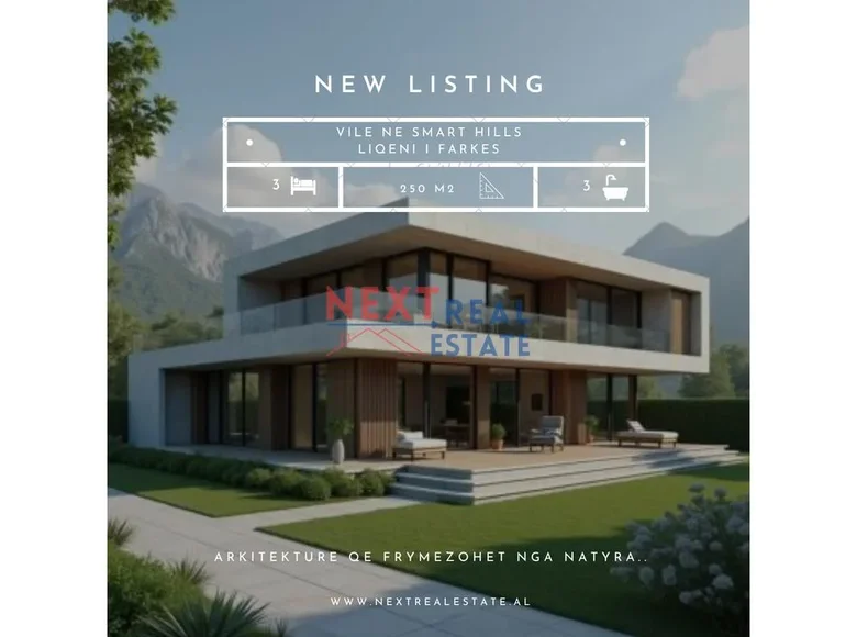 Willa 4 pokoi 125 m² Farke e Vogel, Albania