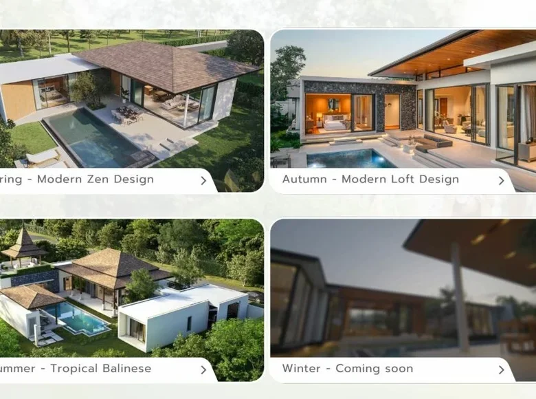 Villa de 3 habitaciones 370 m² Thalang, Tailandia
