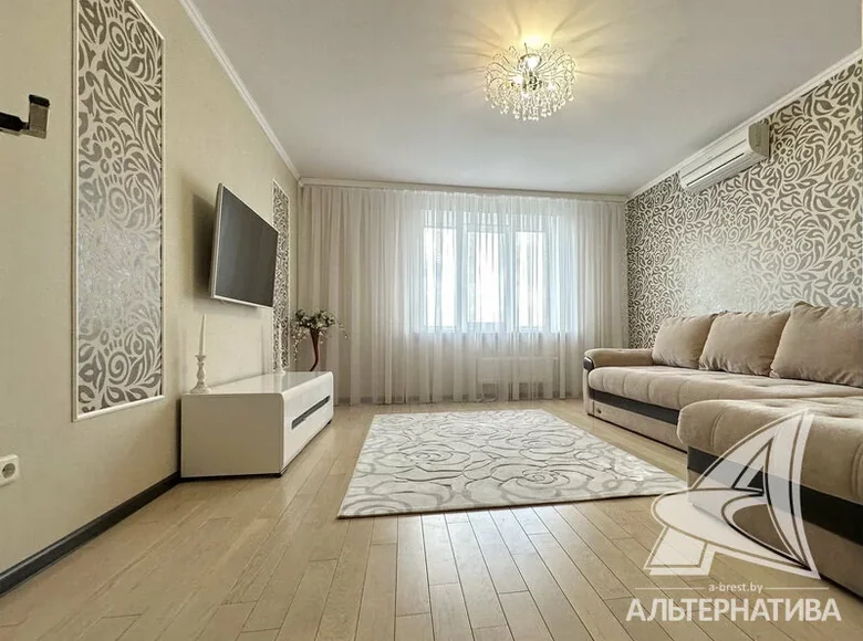 Квартира 2 комнаты 58 м² Брест, Беларусь