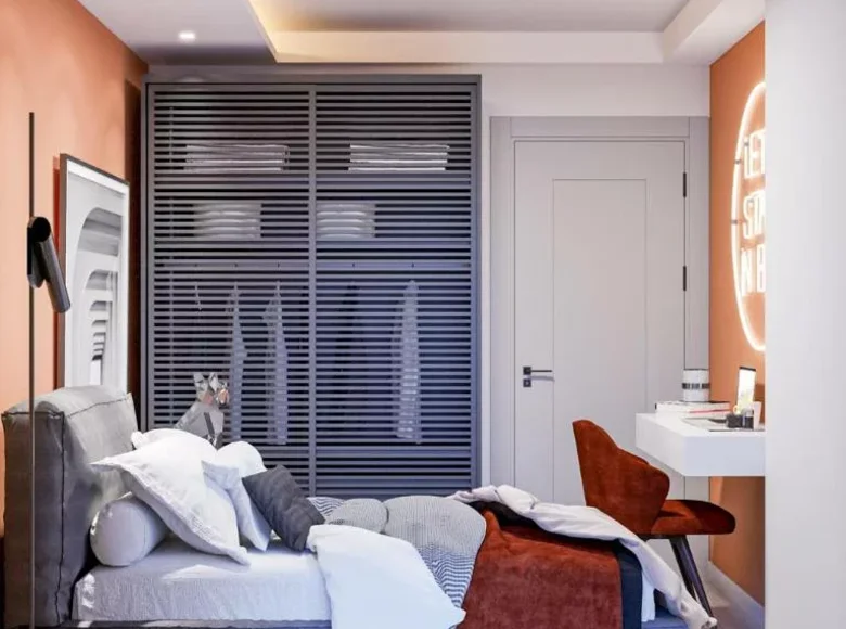 1 bedroom apartment 59 m² Mezitli, Turkey
