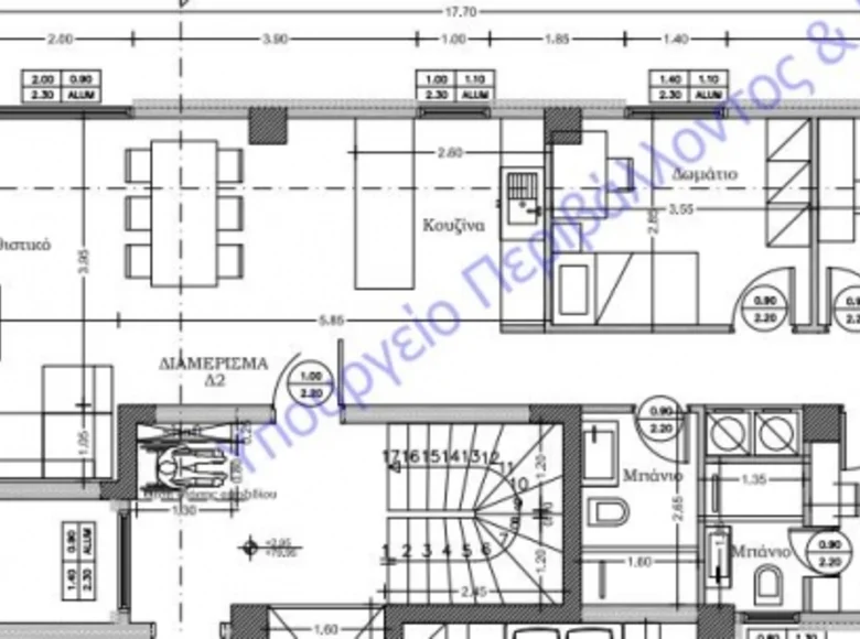 Apartamento 3 habitaciones 122 m² Municipality of Pylaia - Chortiatis, Grecia