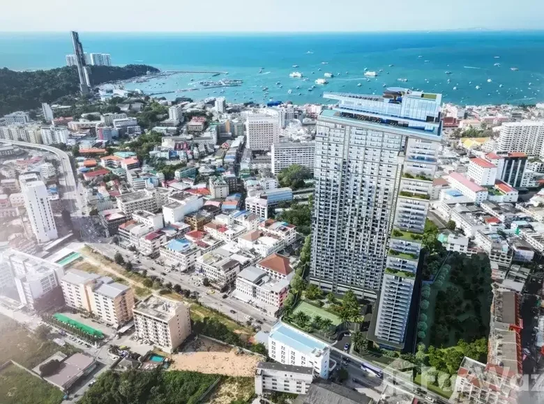 Mieszkanie 2 pokoi 34 m² Pattaya, Tajlandia