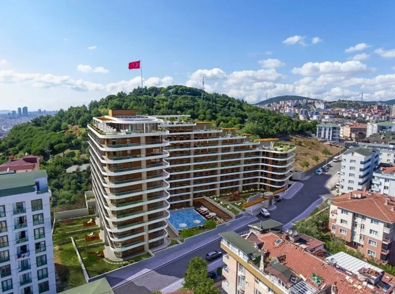 Apartamento 1 habitación 186 m² Turquía, Turquía