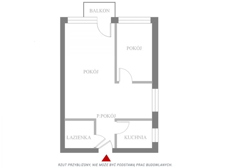 Apartamento 2 habitaciones 45 m² Varsovia, Polonia