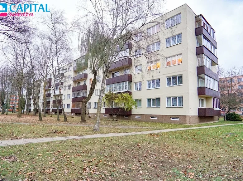 Mieszkanie 3 pokoi 63 m² Poniewież, Litwa