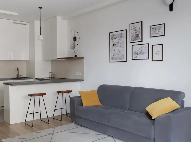 1 bedroom apartment 48 m² Warsaw, Poland