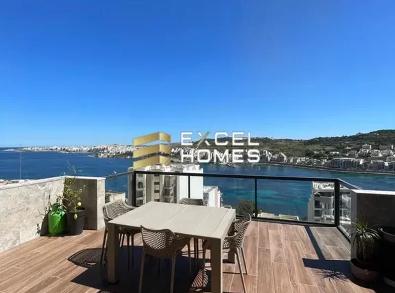 Penthouse 1 bedroom  in Xemxija, Malta