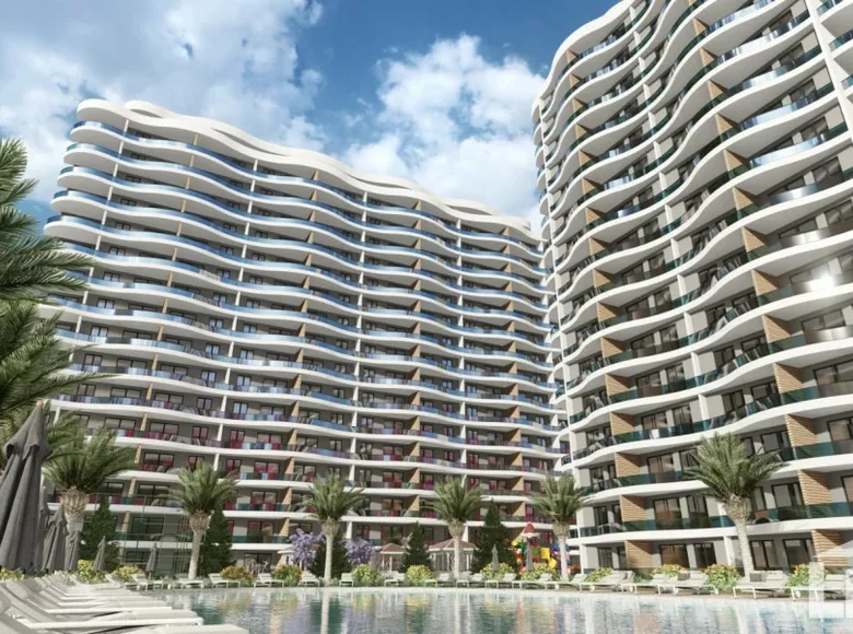 Apartamento 3 habitaciones 75 m² Erdemli, Turquía