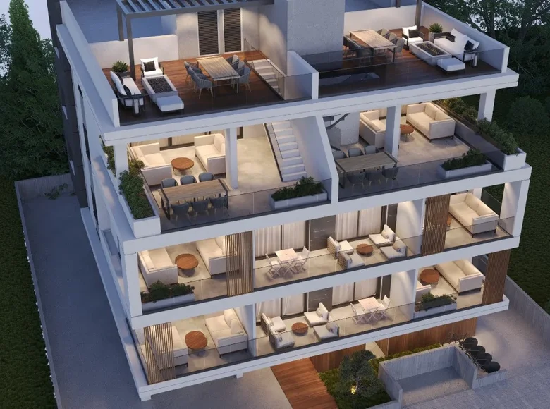 2 bedroom penthouse 86 m² Larnaca, Cyprus