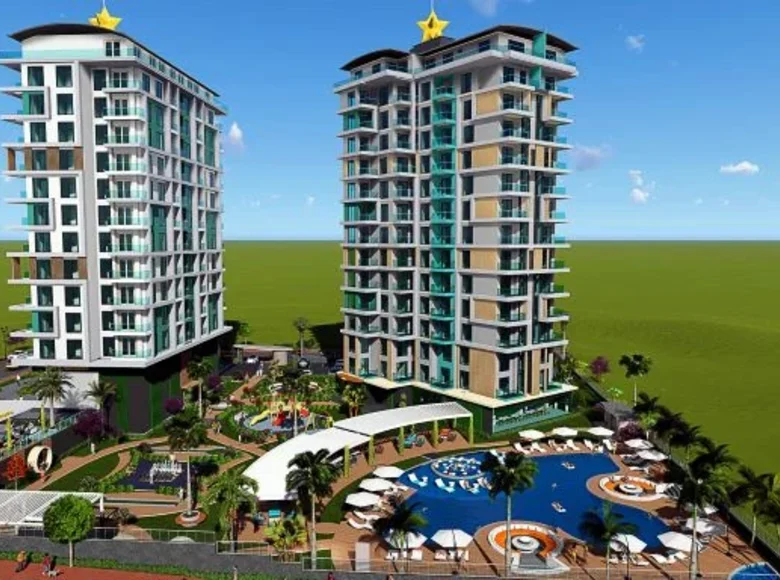 Apartamento 1 habitacion 55 m² Alanya, Turquía