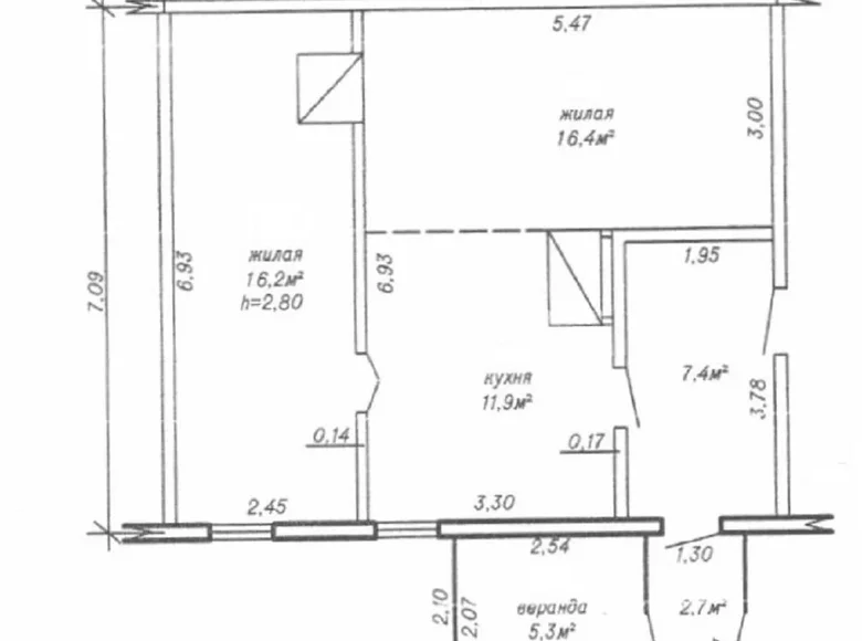 Haus 48 m² Retschyza, Weißrussland