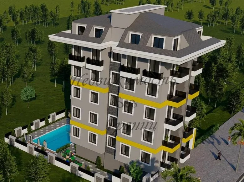 2 room apartment 60 m² Incekum, Turkey