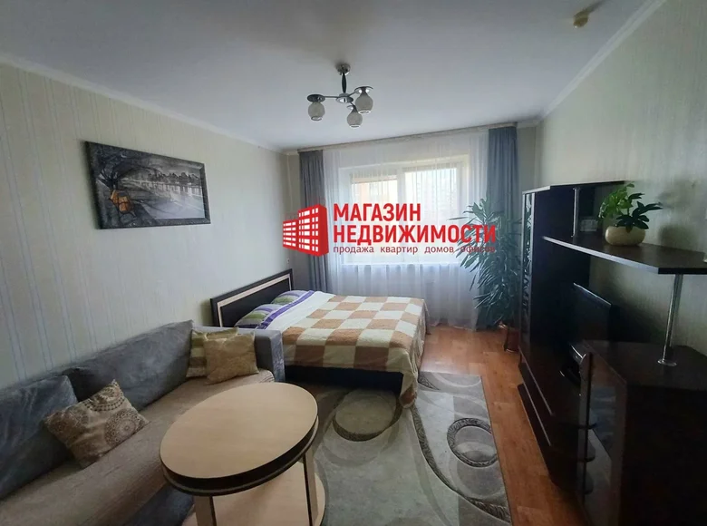 1 room apartment 43 m² Hrodna, Belarus