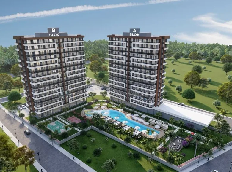 Квартира 2 комнаты 63 м² Мезитли, Турция