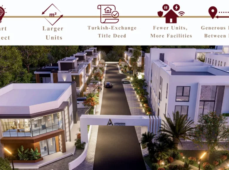 Appartement 3 chambres 22 000 m² Trikomo, Chypre du Nord