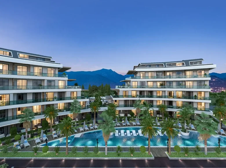 1 bedroom apartment  Alanya, Turkey