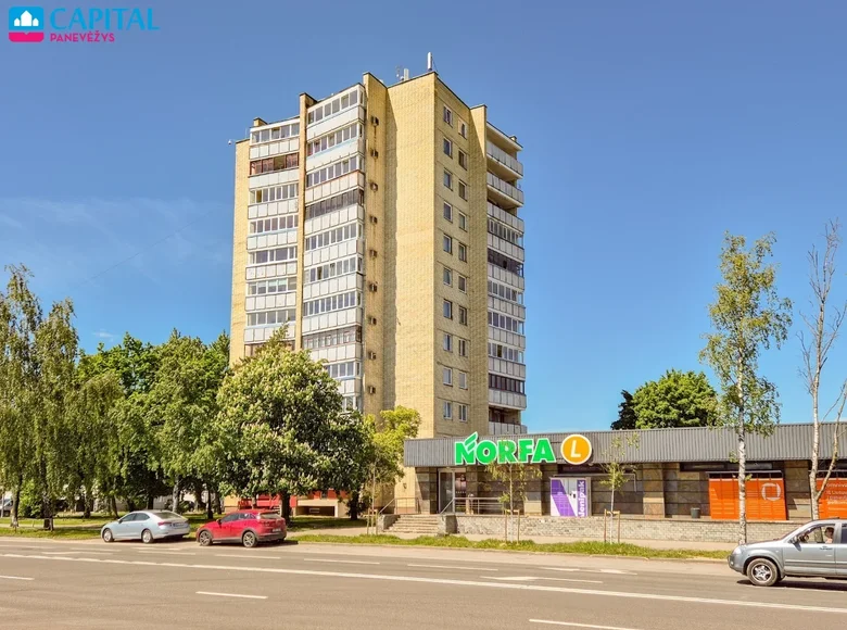 3 room apartment 65 m² Panevėžys, Lithuania