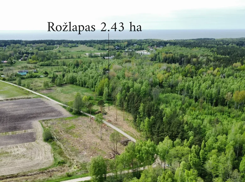 Działki 24 300 m² Bernati, Łotwa