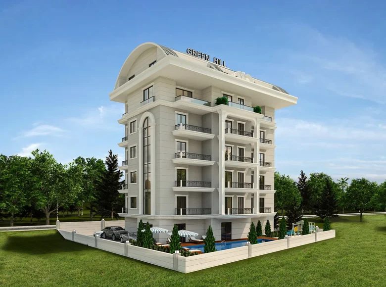 Appartement 1 chambre 56 m² Alanya, Turquie