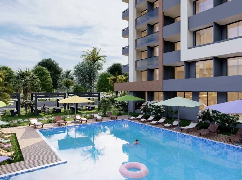 1 bedroom apartment 67 m² Mezitli, Turkey